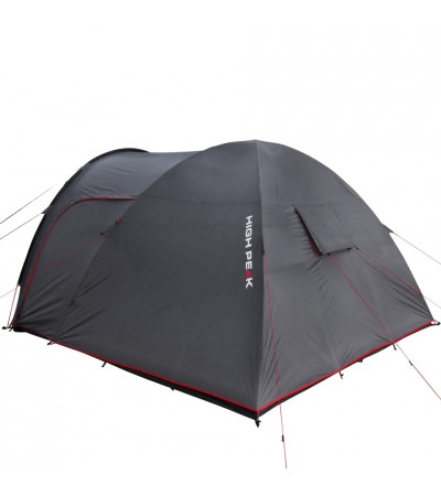 Namiot High Peak Tessin 4 szaro-czerwony 10222