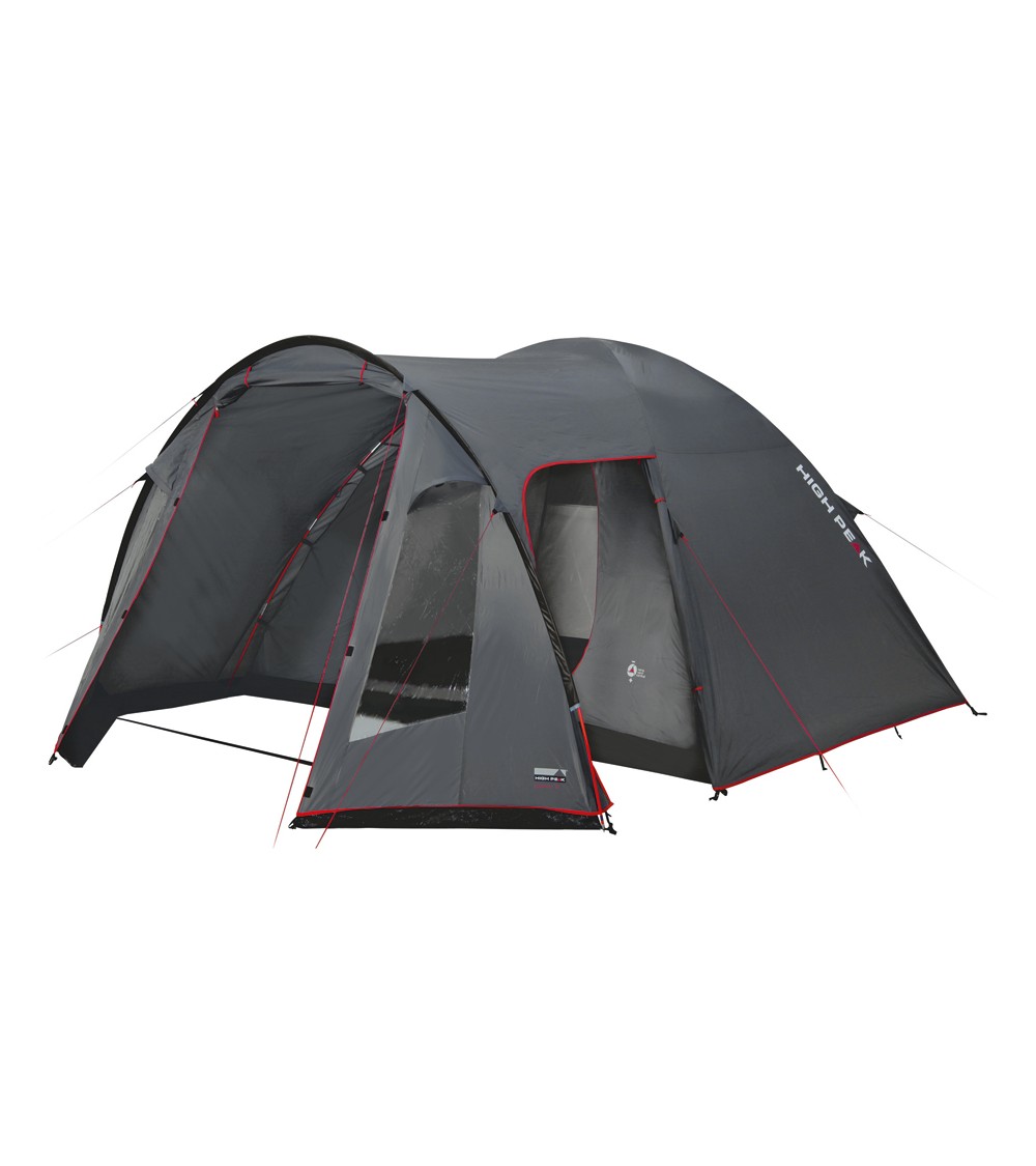 Namiot High Peak Tessin 5 szaro-czerwony 10227