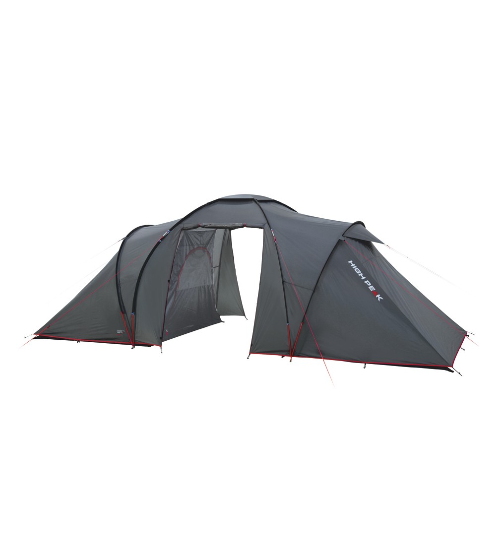 Namiot High Peak Como 4 szaro-czerwony 10232