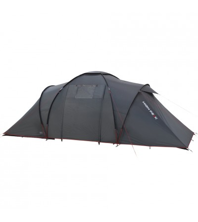 Namiot High Peak Como 4 szaro-czerwony 10232