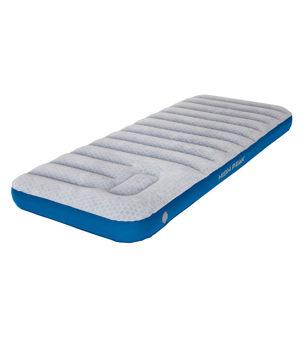 Materac welurowy jednoosobowy High Peak Cross Beam Extra Long szary 40043