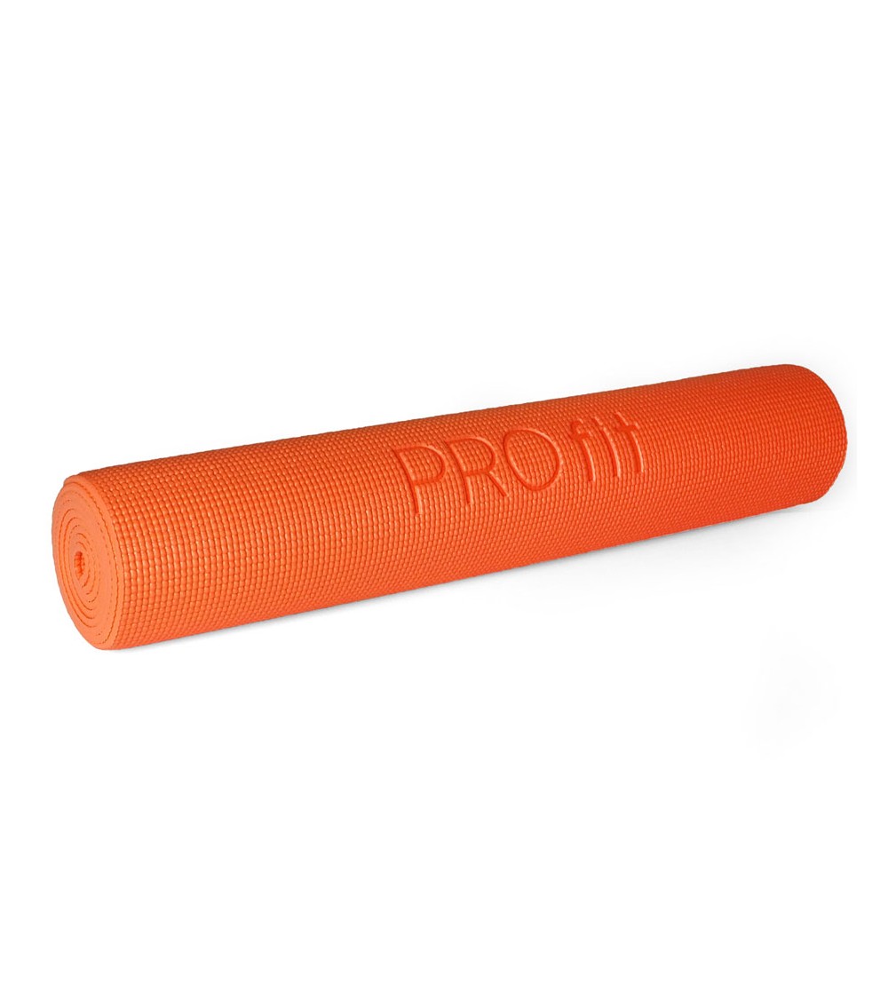 Mata do yogi Profit Slim 173x61x0,5cm pomarańczowa DK 2203