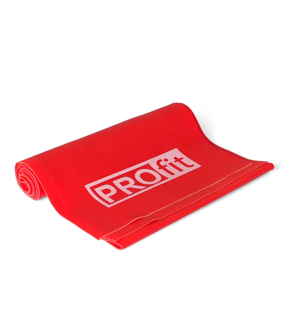 Guma Fitness Profit Heavy 120x15x0,55cm czerwona DK 2227
