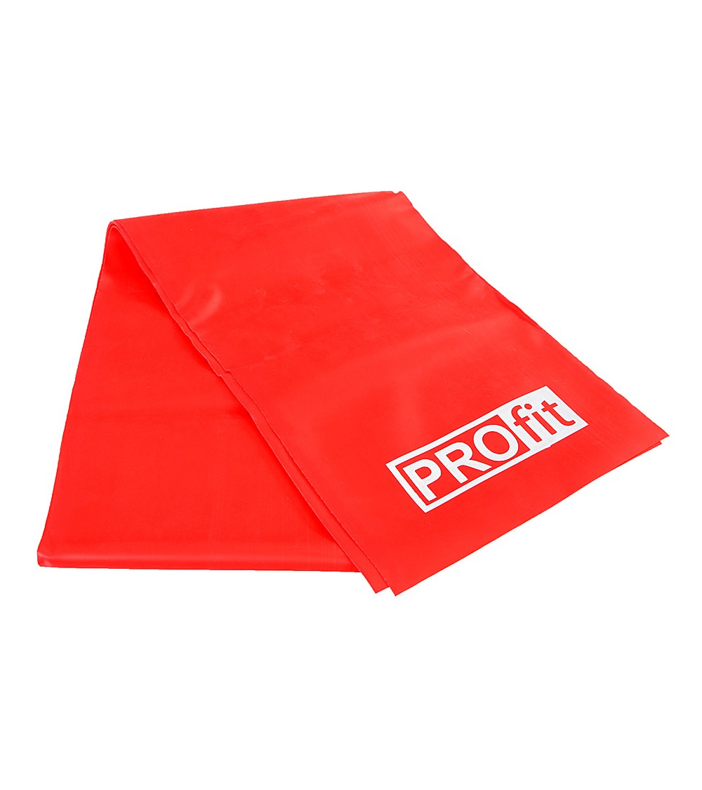 Guma Fitness Profit Long Heavy 200*15*0,55 cm czerwona DK 2227