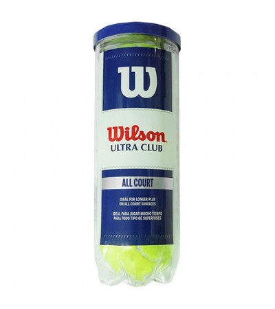 Piłki do tenisa ziemnego Wilson Ultra Club 3 szt WRT124400