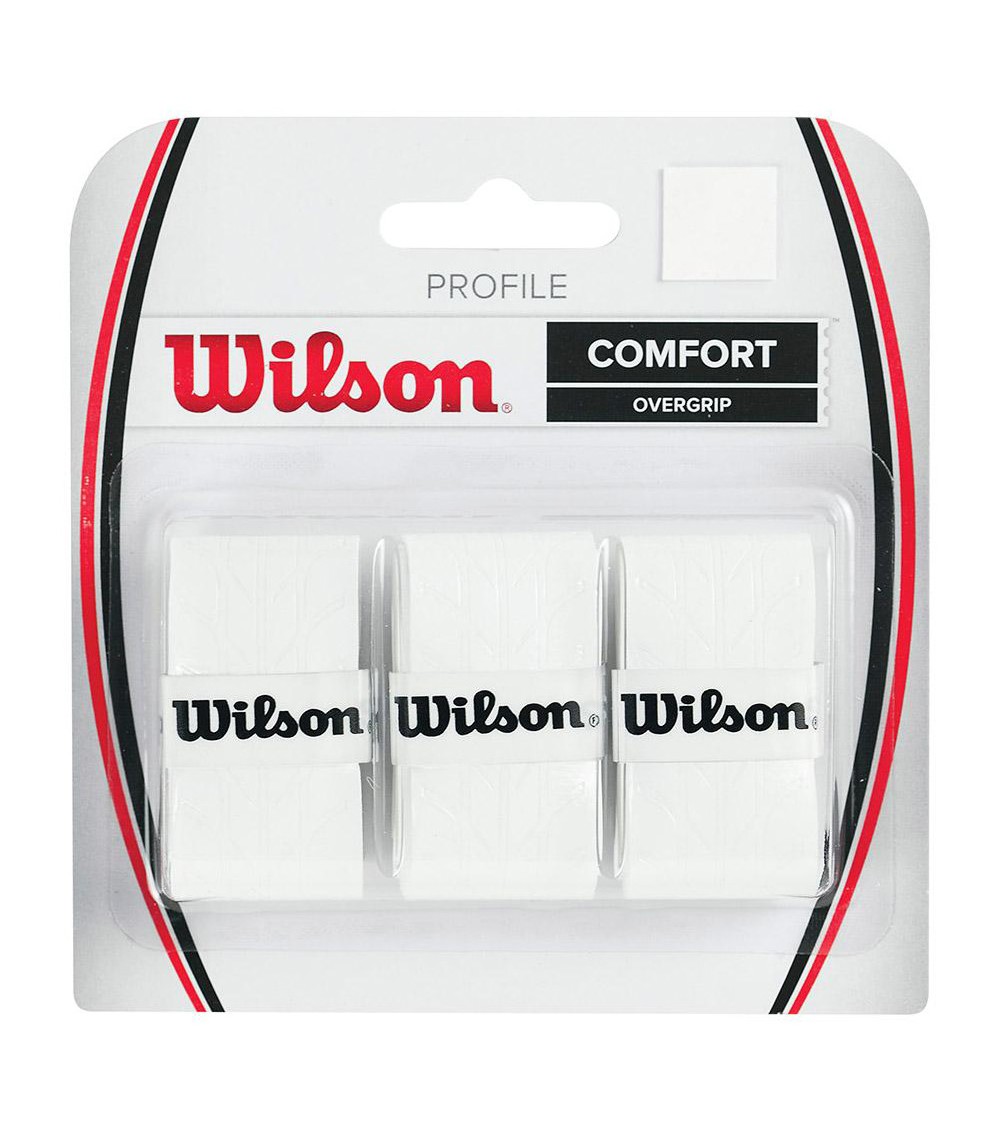 Owijka Wilson Profile Overgrip 3szt biała WRZ4025WH