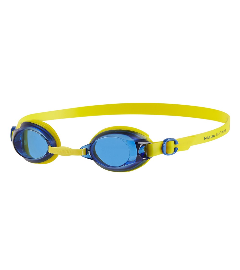 Okulary pływackie Speedo Jet V2 Junior 6-14 żółto niebieskie 298B567