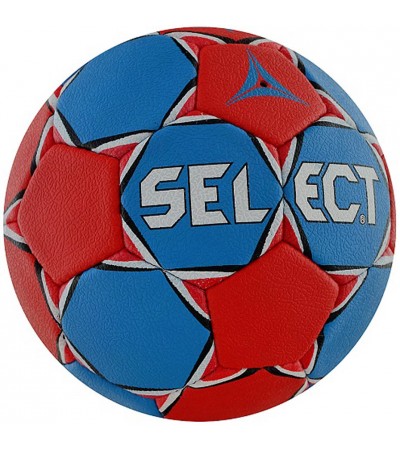 Piłka ręczna Select Match Soft Senior 3 EHF niebiesko czerwona  7163