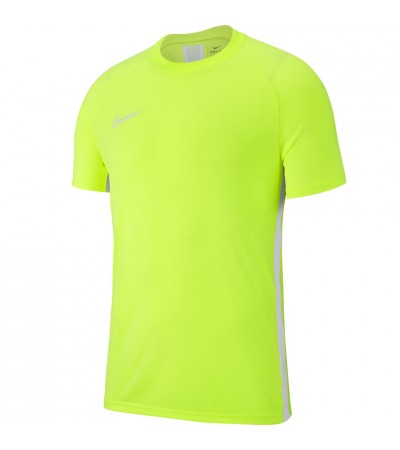 Koszulka męska Nike Dry Academy 19 Training Top limonkowa AJ9088 702