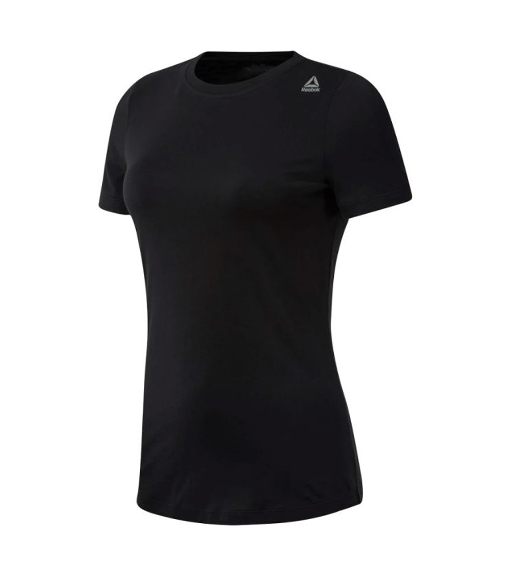 Koszulka damska Reebok TE Tee czarna CF8587