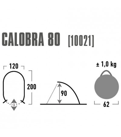Namiot Plażowy High Peak Calobra 80 szary 10021