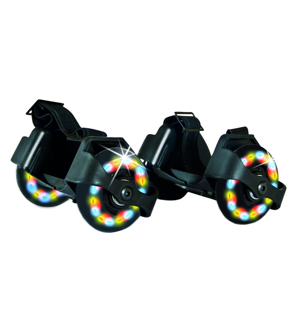 Wrotki świecące Schildkrot Flashy Rollers czarne 970302