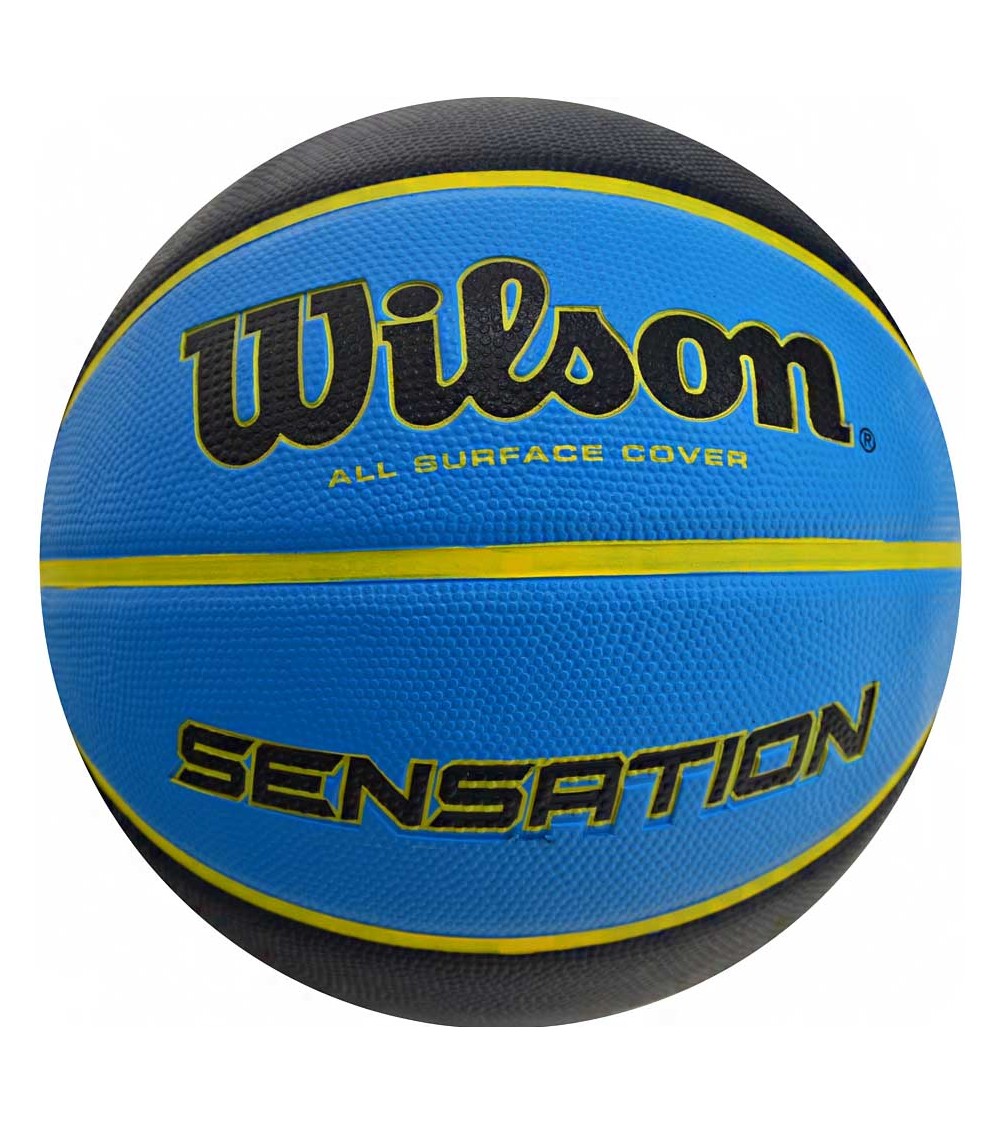 Piłka koszykowa Wilson Sensation 7 niebieska WTB9118XB0702