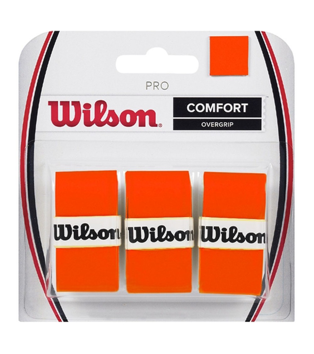 Owijka Wilson Pro Comfort Overgrip pomarańczowe WRZ470820