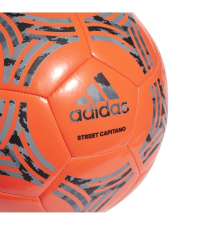 Piłka nożna adidas Tango Street Capitano pomarańczowa DY2571