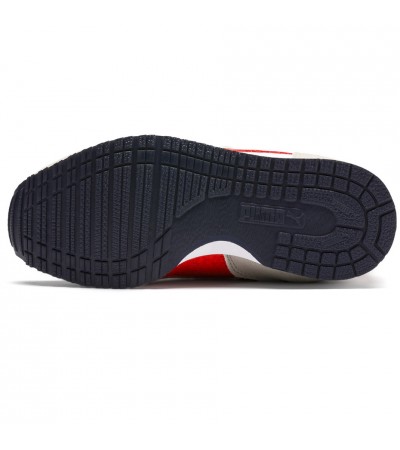Buty dla dzieci Puma Cabana Racer SL V PS beżowo-czerwone 360732 76