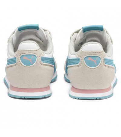 Buty dla dzieci Puma Cabana Racer SL V PS beżowo-błękitne 360732 78