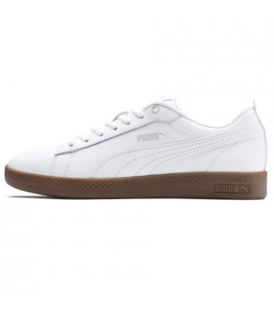 Buty damskie Puma Smash Wns v2 L białe 365208 12