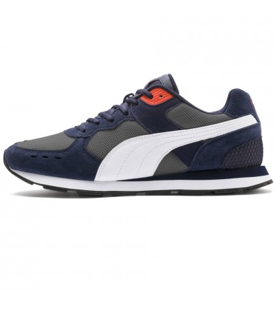 Buty męskie Puma Vista granatowo szare 369365 06