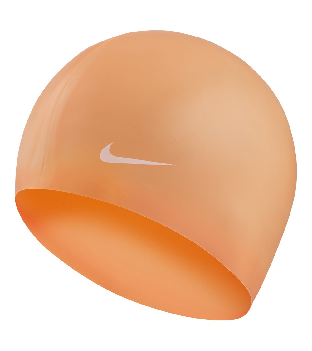 Czepek pływacki Nike Os Solid pomarańczowy 93060-849