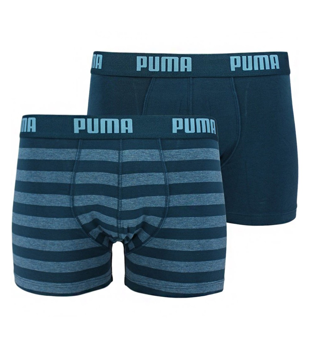 Bokserki męskie Puma Stripe 1515 Boxer 2P denim 591015001 162