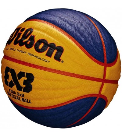 Piłka koszykowa Wilson FIBA3X3 Game Basketball granatowo-pomarańczowa WTB0533XB