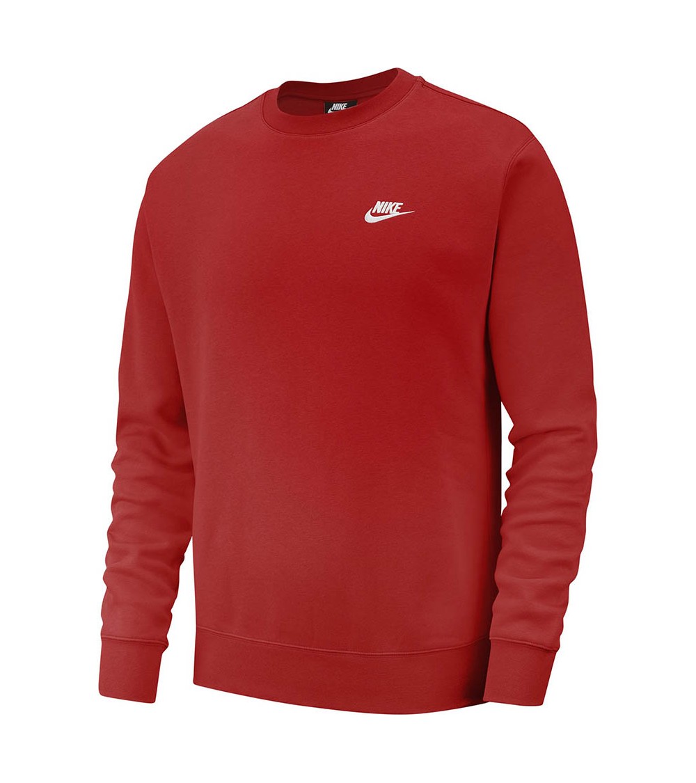 Bluza męska Nike Club Crew BB czerwona BV2662 657