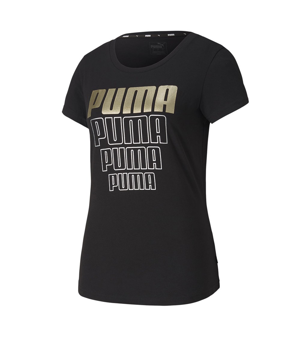 Koszulka damska Puma Rebel Graphic Tee czarna 581307 51