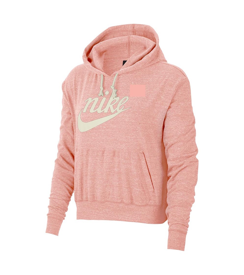 Bluza damska Nike Gym Vintage Hoodie Hbr różowa CJ1691 697