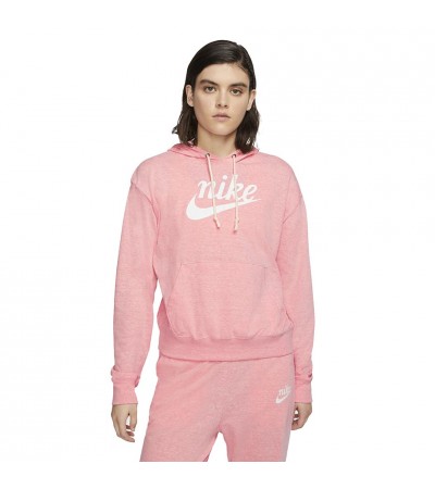 Bluza damska Nike Gym Vintage Hoodie Hbr różowa CJ1691 697