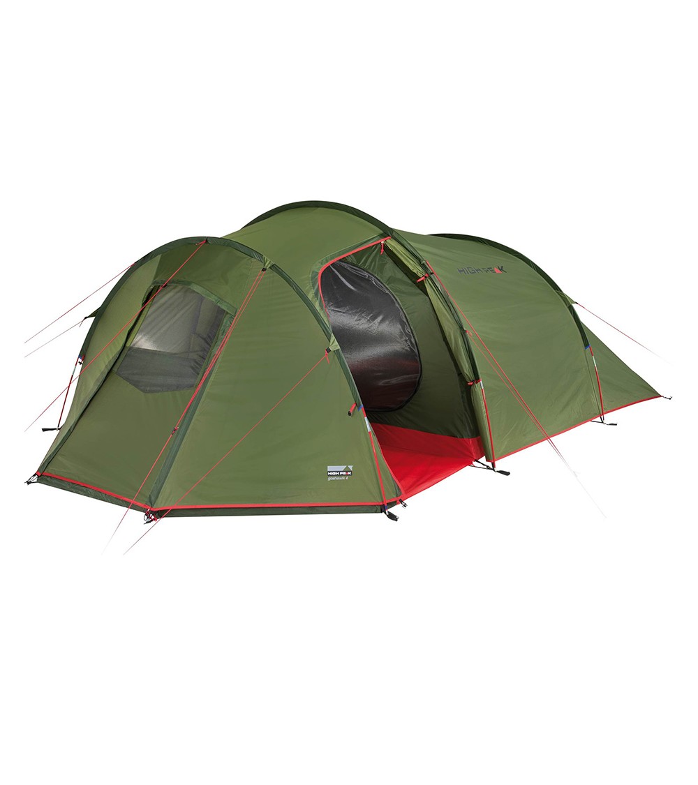 Namiot High Peak Goshawk 4 zielono-czerwony 10307