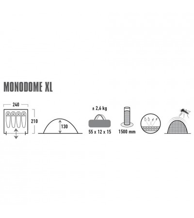 Namiot High Peak Monodome 4 10312