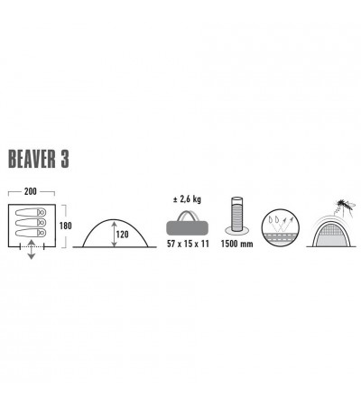 Namiot High Peak Beaver 3 10322