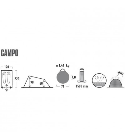 Namiot High Peak Campo 10272