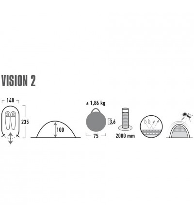 Namiot High Peak Vision 2 10282
