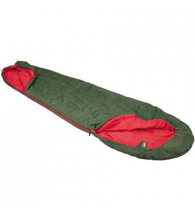 Śpiwór High Peak Easy Lite Pak 600 210x75x50 zielono-czerwony lewy 23244