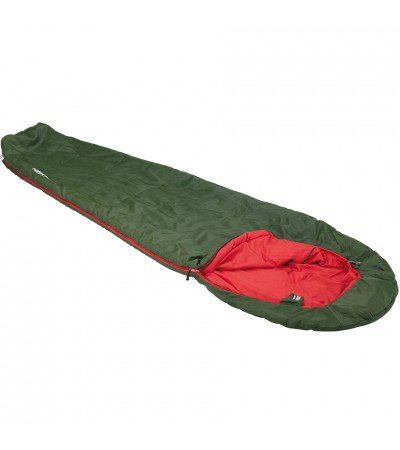 Śpiwór High Peak Easy Lite Pak 600 210x75x50 zielono-czerwony lewy 23244