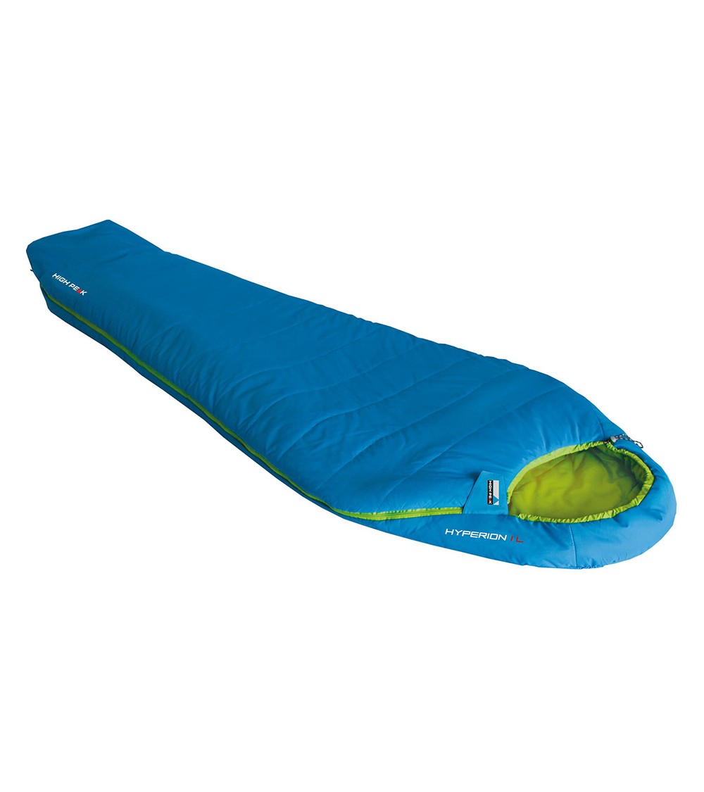 Śpiwór High Peak Hyperion 1L 225x82x52 niebiesko-zielony lewy 23366