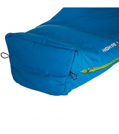 Śpiwór High Peak Hyperion 1L 225x82x52 niebiesko-zielony lewy 23366