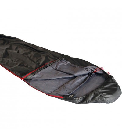 Śpiwór High Peak Redwood 14 210x75x50 ciemnoszary lewy 23081
