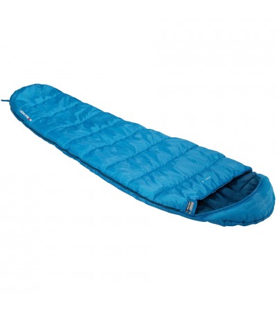 Śpiwór High Peak Trek 2 220x80x50 niebieski lewy 23095
