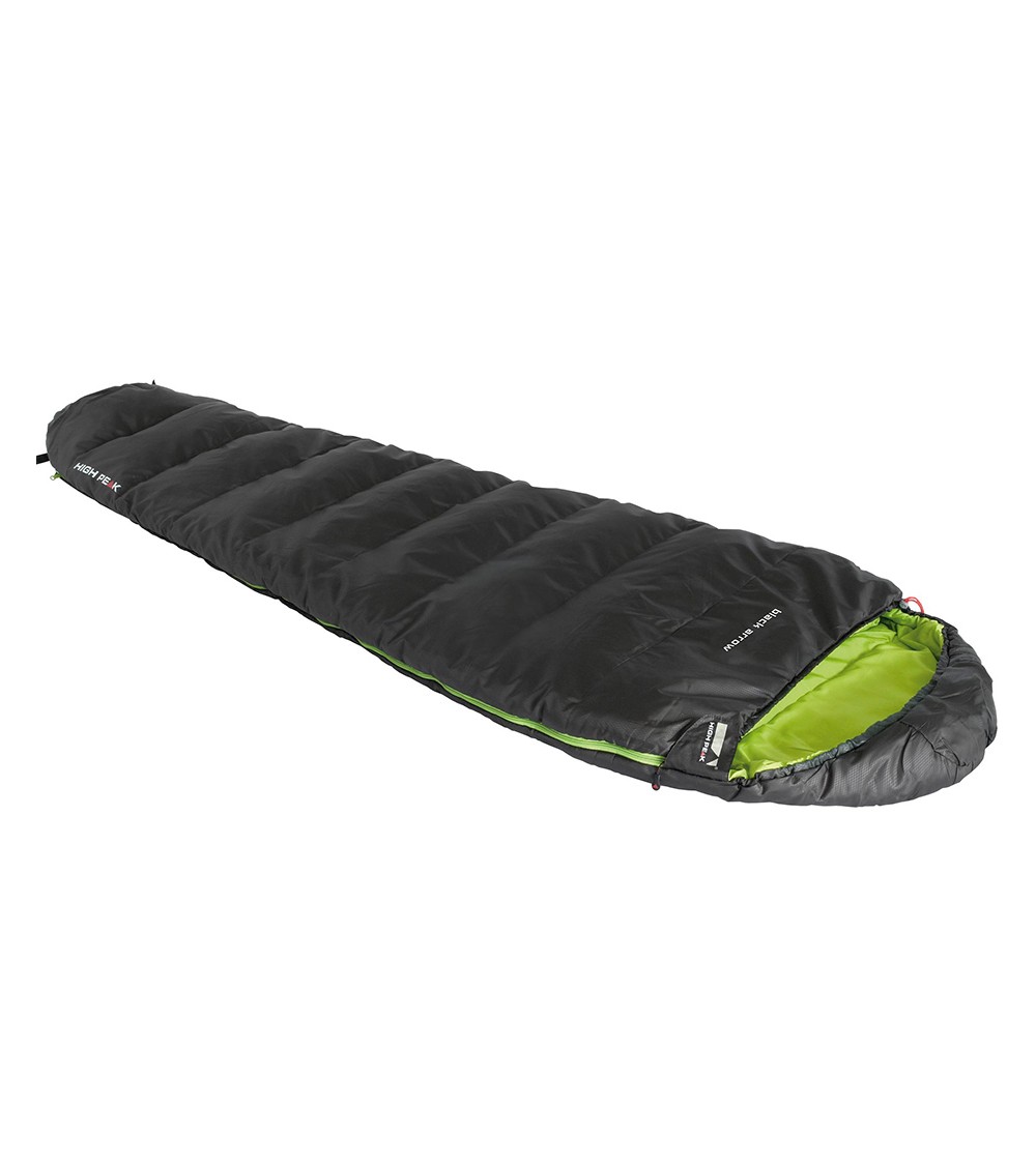 Śpiwór High Peak Black Arrow 220x80x50 ciemnoszaro-zielony 23059