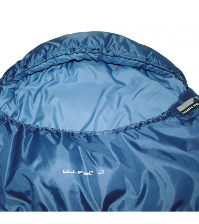 Śpiwór High Peak Ellipse 3 210x88x52 niebieski lewy  23010