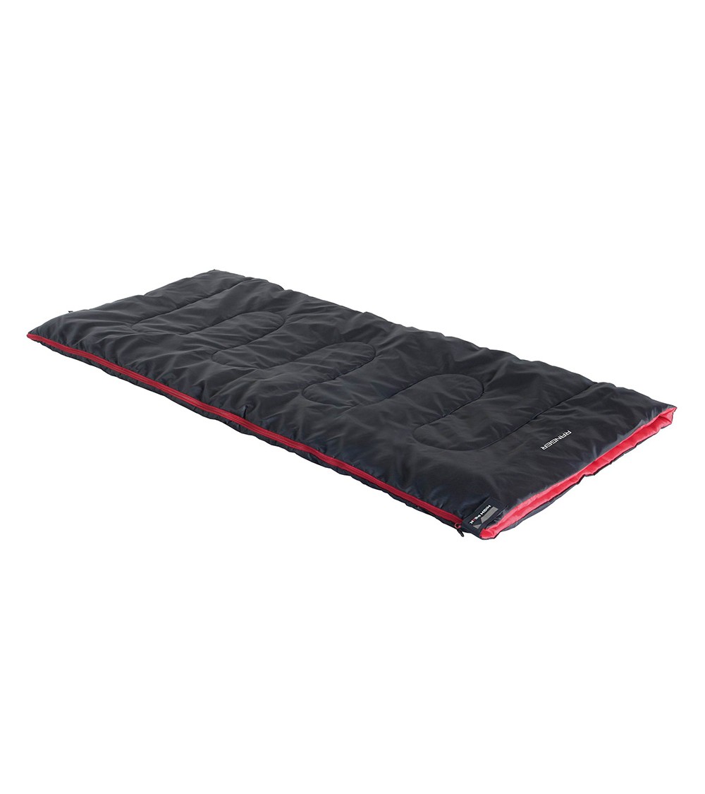 Śpiwór High Peak Ranger 180x75 ciemnoszaro-czerwony 20038