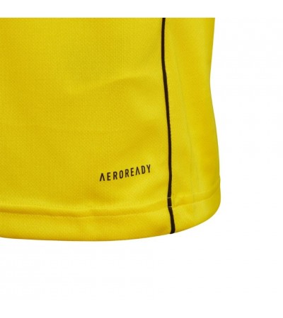 Koszulka dla dzieci adidas Core 18 Training Jersey żółta FS1906