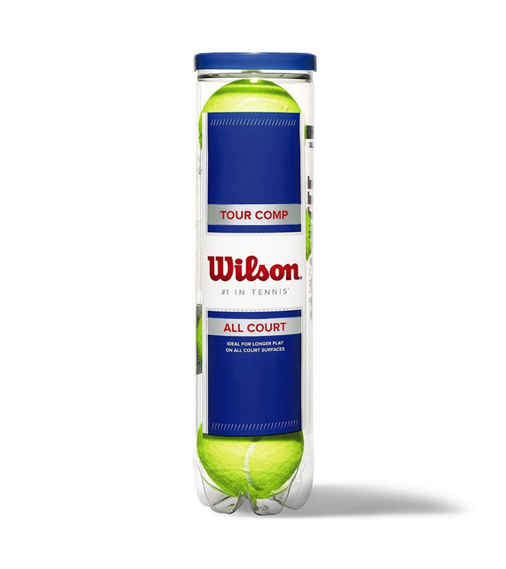 Piłki do tenisa ziemnego Wilson Tour Comp 4 szt WRT102600