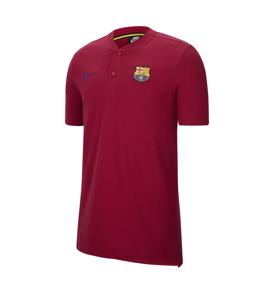 Koszulka męska Nike FCB NSW Modern GSP AUT bordowa CK9330 620