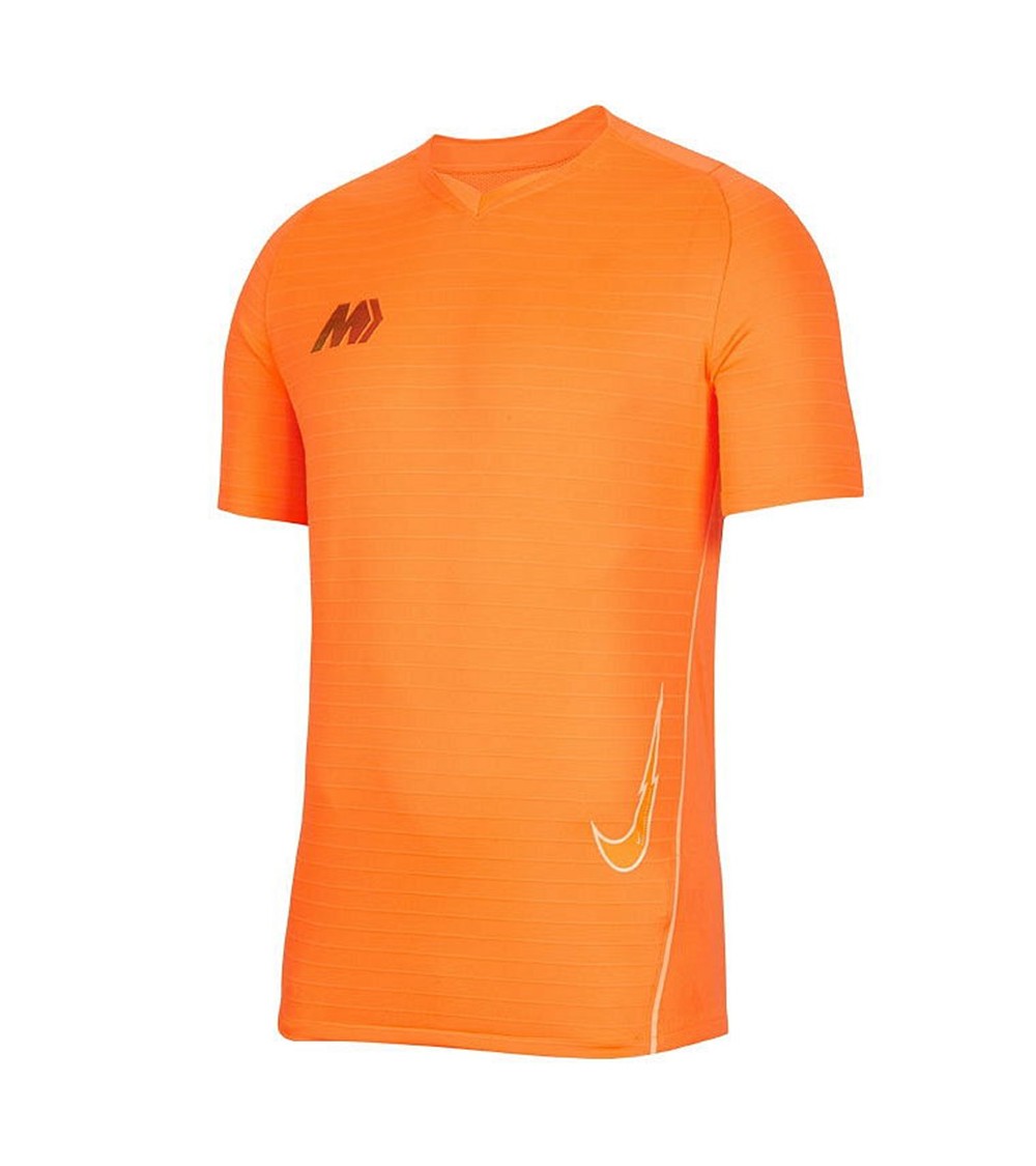 Koszulka męska Nike Dry Mercurial Strike Top pomarańczowa CK5603 803