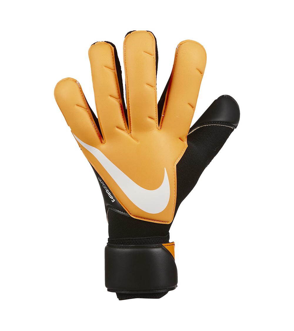 Rękawice bramkarskie Nike Goalkeeper Vapor Grip 3 czarno-pomarańczowe CN5650 010
