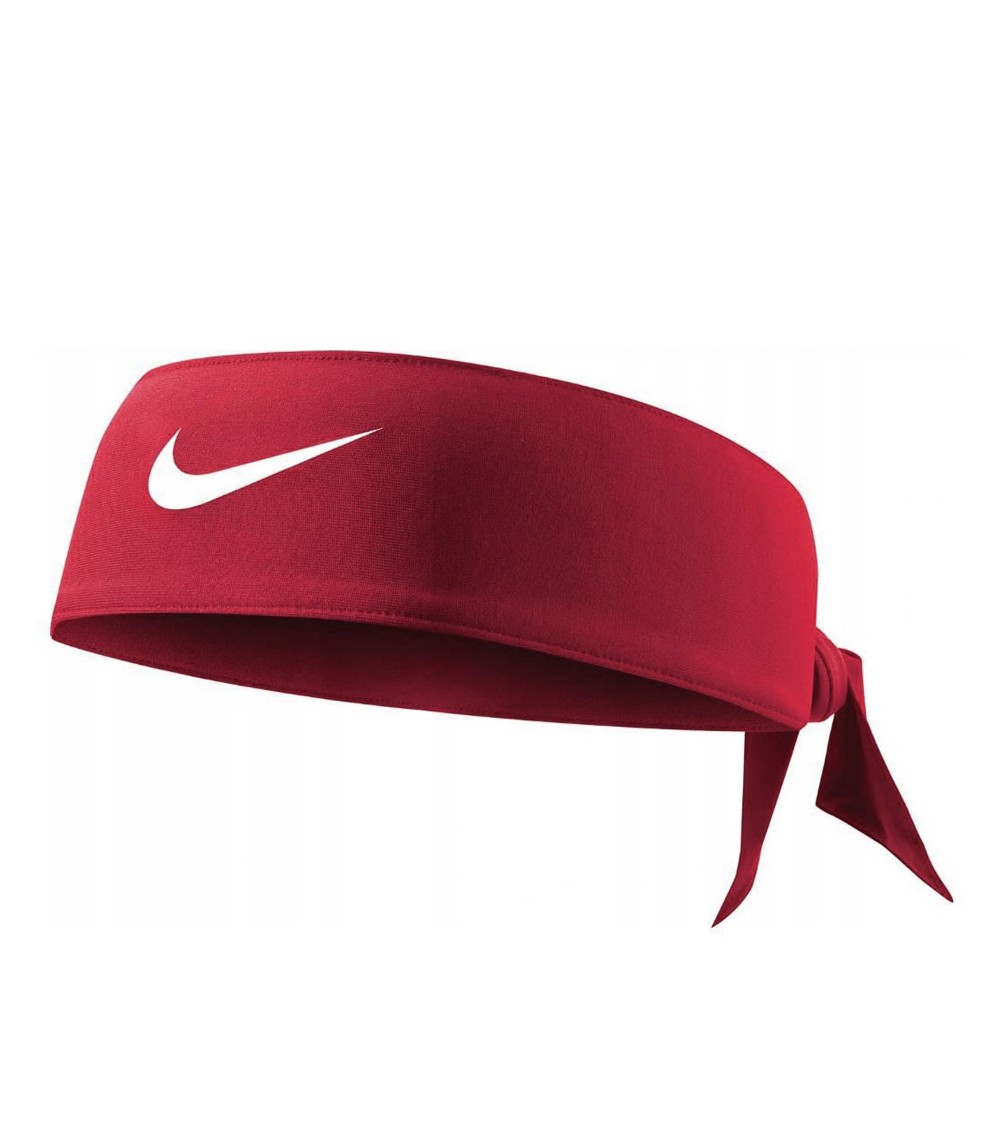 Opaska na głowę Nike Dri-Fit Head Tie 3.0 czerwona N0003706608OS